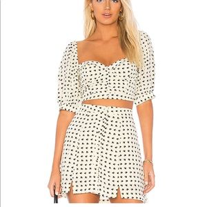 For Love and Lemons Sweetheart Skirt